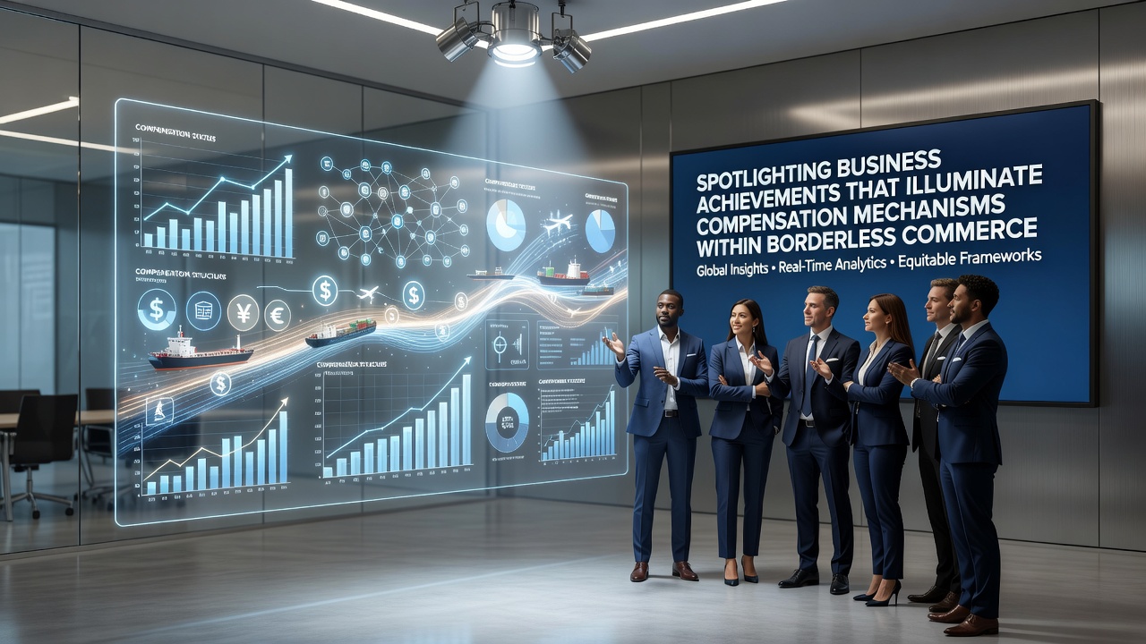Compensation mechanisms and business achievements in transnational commerce