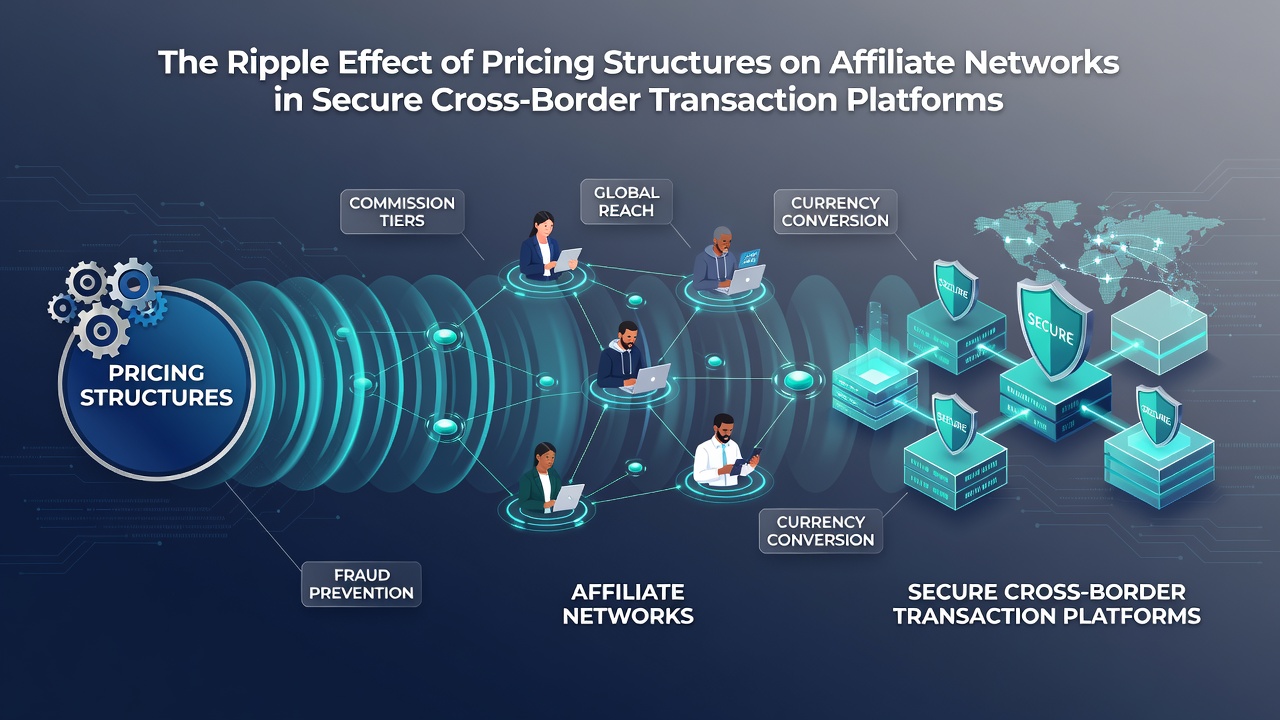 Illustration of compliance layers influencing affiliate earnings in global payment networks